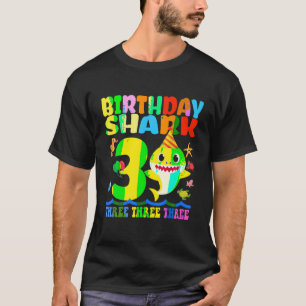 Camiseta Matchi de cumpleaños por 3 años de edad para los n