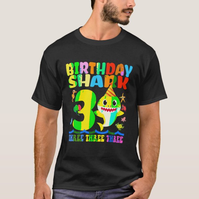 Camiseta Matchi de cumpleaños por 3 años de edad para los n (Anverso)