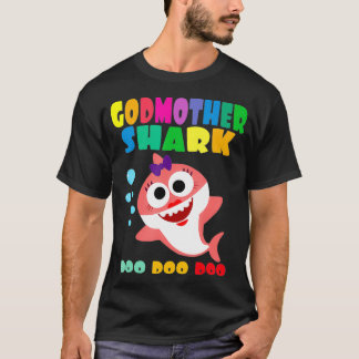 Camiseta Matchi de la familia de tiburones con regalo de ti