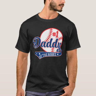 Camiseta Matchi de Papi del Béisbol de Primer Cumpleaños de
