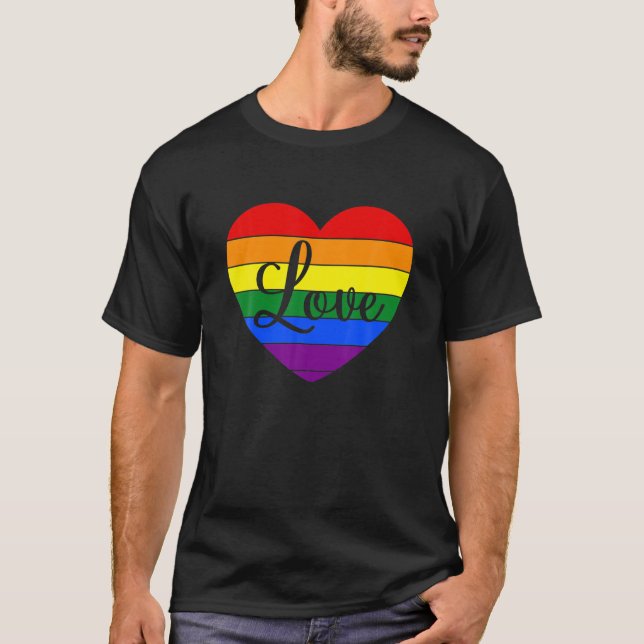 Camiseta Matchi, Día de San Valentín LGBTQ, orgullo gay de  (Anverso)