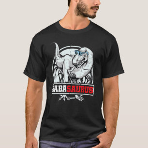 Camiseta Matchi familia Baba Saurus rex Dinosaur Baba Sauru
