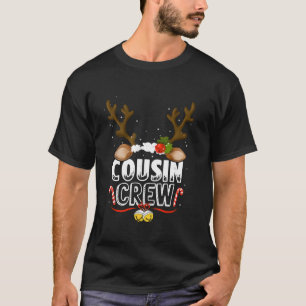 Camiseta Matchi, familia de renos divertida de Navidades de
