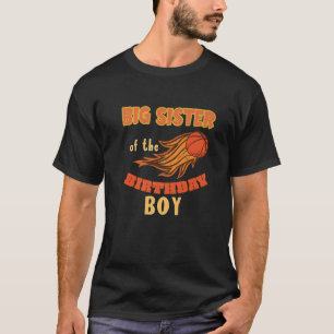 Camiseta Matchi, Gran Hermana Del Tema Del Baloncesto Birth
