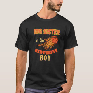 Camiseta Matchi, Gran Hermana Del Tema Del Baloncesto Birth