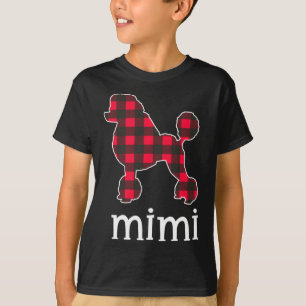 Camiseta Matchi: Navidades de perro caniche de la abuela Mi