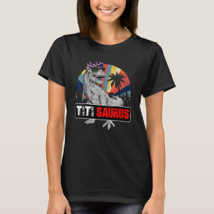 Camiseta Matchin de familia Titisaurus Rex Dinosaur Titi Sa