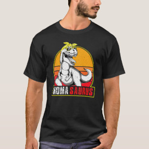 Camiseta Matchin de la familia Momasaurus Rex Dinosaur Moma
