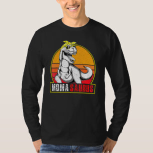 Camiseta Matchin de la familia Momasaurus Rex Dinosaur Moma