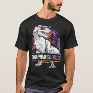 Camiseta Matchin de la familia PawPawPawsaurus Dinosaur