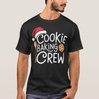 Camiseta Matching Christmas s For Family Cookie Baking Cre