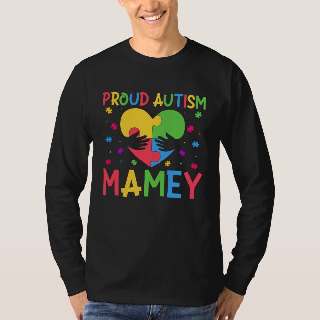 Camiseta Matching Family Autism Awareness Month Proud Autis (Anverso)