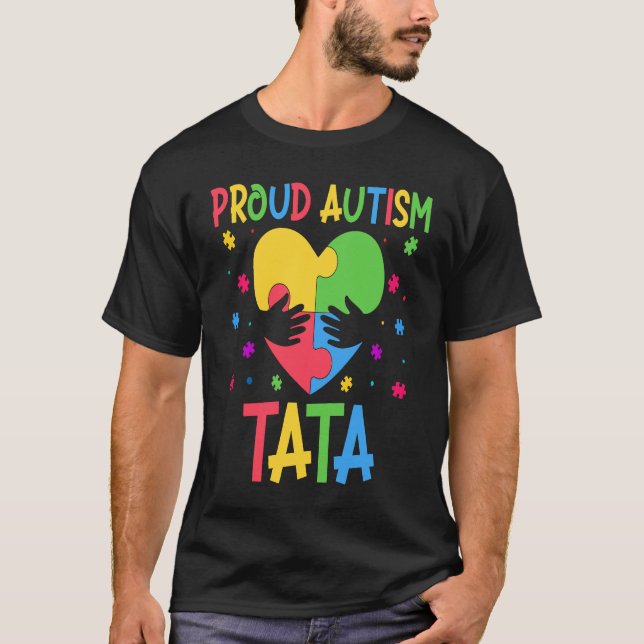 Camiseta Matching Family Autism Awareness Month Proud Autis (Anverso)