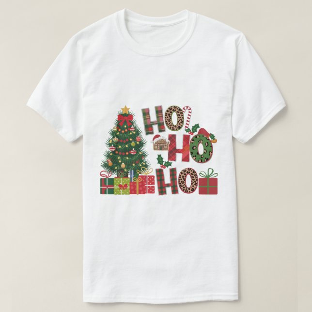 Camiseta Matching Family Christmas T-Shirt | Festive Holida (Diseño del anverso)