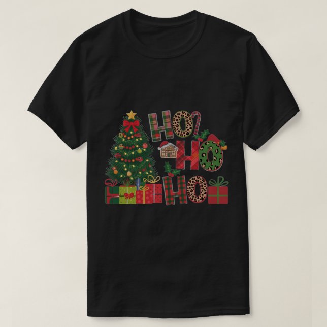 Camiseta Matching Family Christmas T-Shirt | Festive Holida (Diseño del anverso)