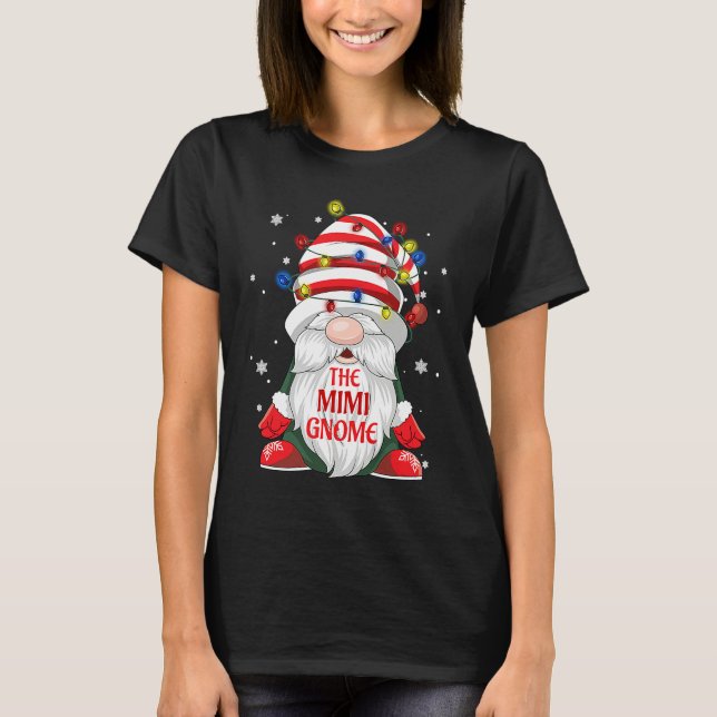 Camiseta Matching Family  The Mimi Gnome Christmas Group (Anverso)