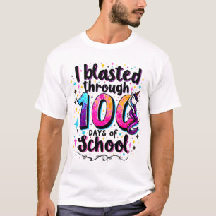 Camiseta Maté a 100 días de escuela de Unicorn