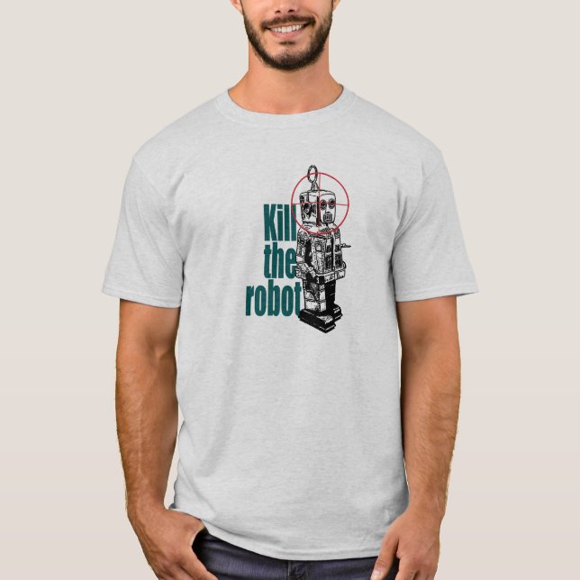 Camiseta Mate al robot (Anverso)