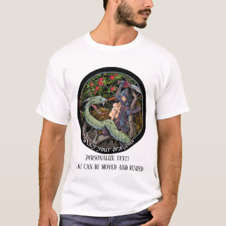 Camiseta MATE SUS DRAGONES, arte medieval, Jordania