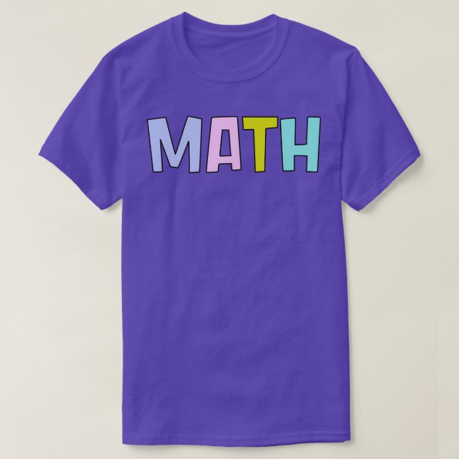 CAMISETA MATEMÁTICA 28 (Diseño del anverso)