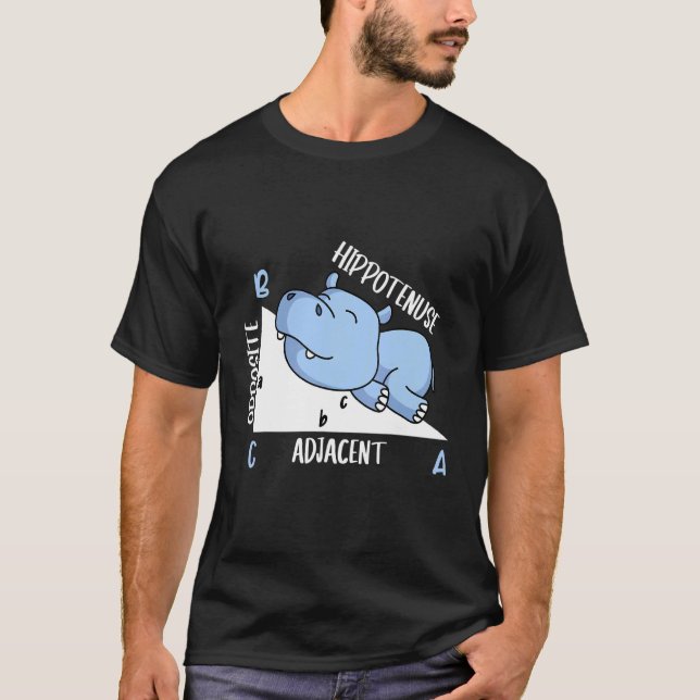 Camiseta Matemática de profesores de matemáticas de Hippote (Anverso)