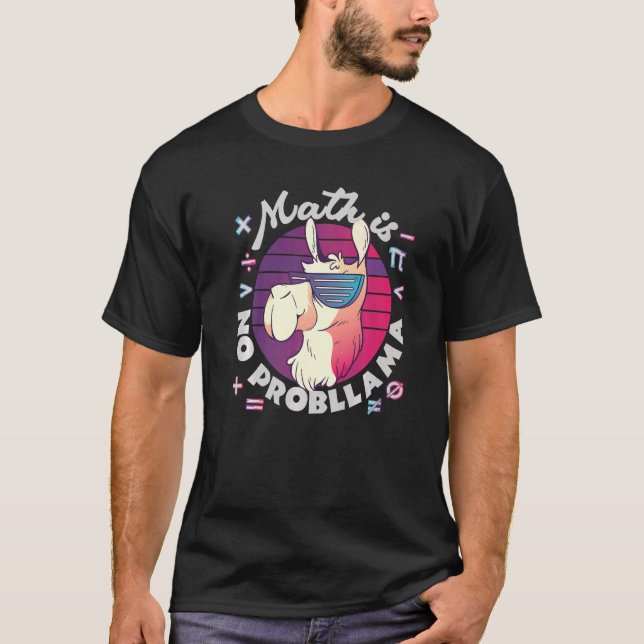 Camiseta Matemática no es un profesor de matemáticas de Pro (Anverso)
