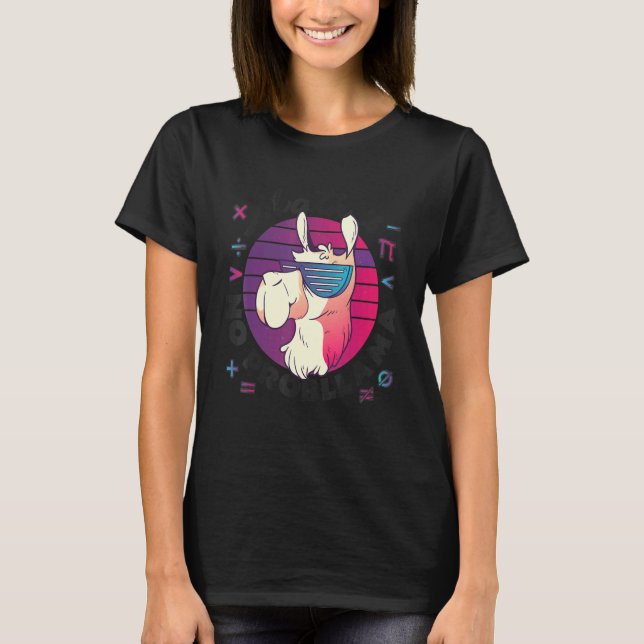 Camiseta Matemática no es un profesor de matemáticas de Pro (Anverso)