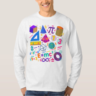 Camiseta Matemática Pop Arcoíris