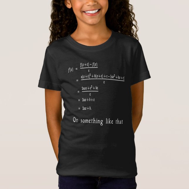Camiseta Matemáticas (Anverso)