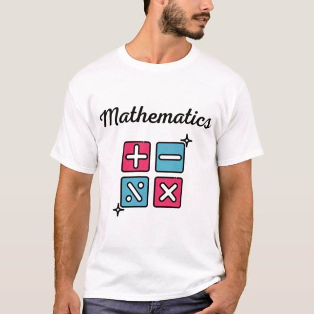 Camiseta Matemáticas (Anverso)