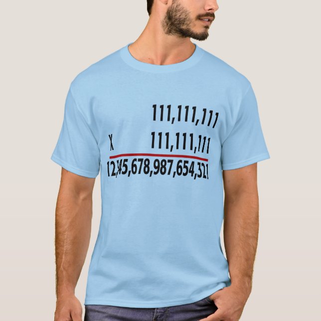 Camiseta Matemáticas (Anverso)