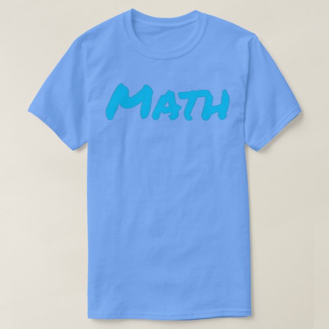 Camiseta Matemáticas 2 (Diseño del anverso)