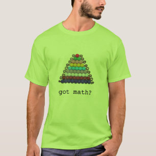 Camiseta ¿matemáticas conseguida?
