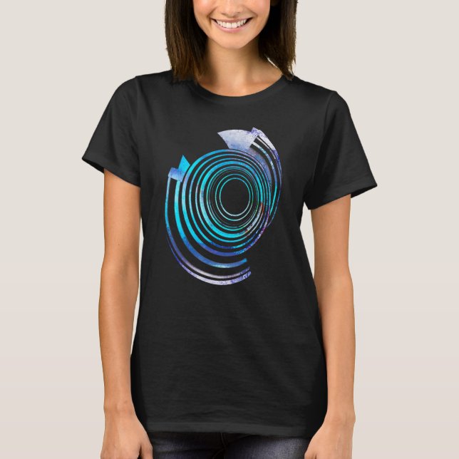 Camiseta Matemáticas De Fractismo Como Fractal A De Art Man (Anverso)