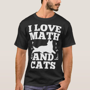 Camiseta Matemáticas de Gato Matemático Gatito Gatito