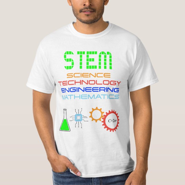 Camiseta Matemáticas de ingeniería de tecnología de ciencia (Anverso)