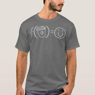 Camiseta Matemáticas de la Física de la Ciencia del Café