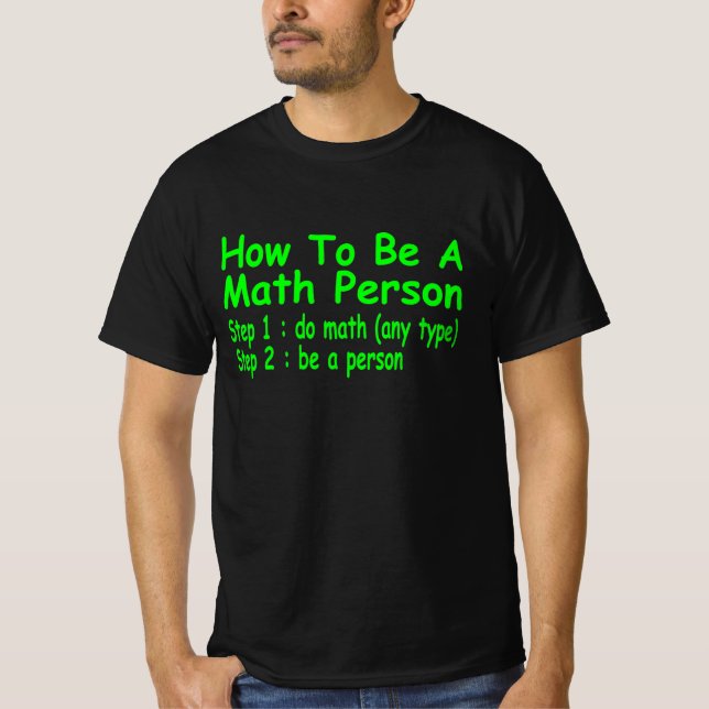 Camiseta Matemáticas de regalo de matemáticas divertidas (Anverso)
