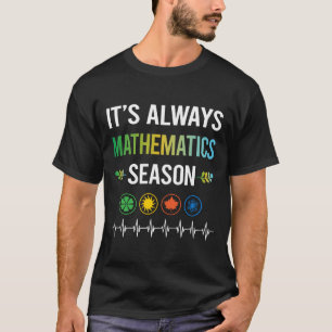 Camiseta Matemáticas de Temporada Divertida Matemáticas Mat