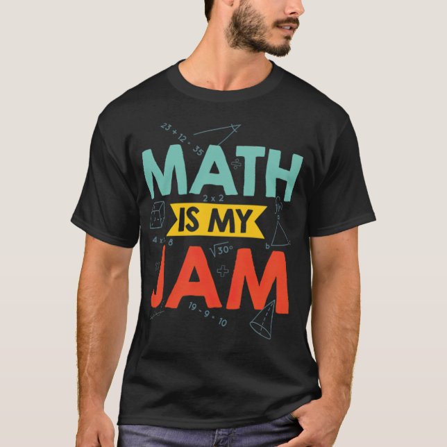 Camiseta Matemáticas decir matemáticas Math Teacher Regalo  (Anverso)