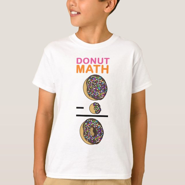 Camiseta Matemáticas del buñuelo (Anverso)