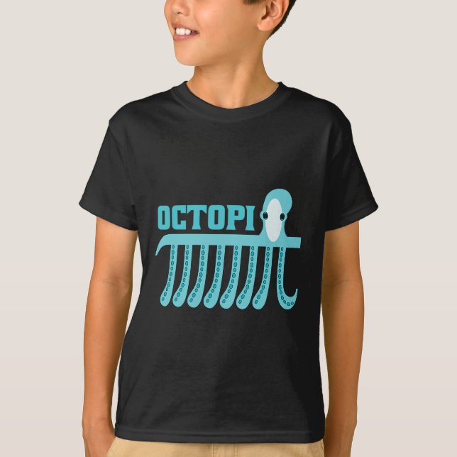 Camiseta Matemáticas del pulpo Octopi  (Anverso)