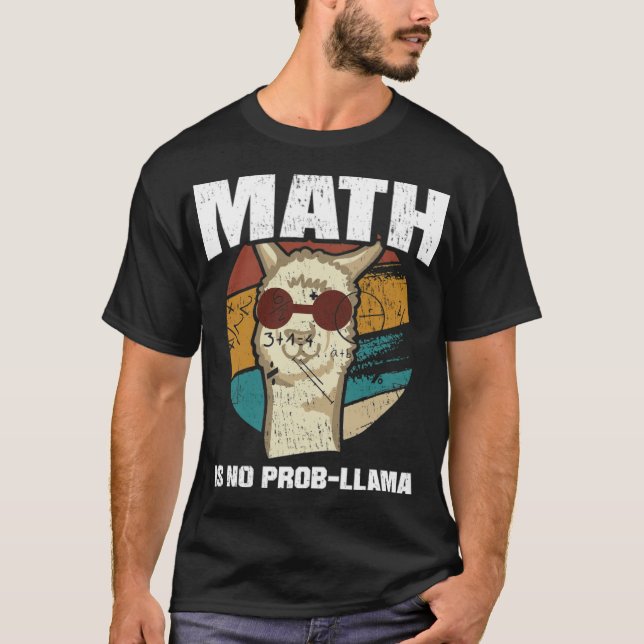 Camiseta Matemáticas El profesor Math no es un amigo (Anverso)