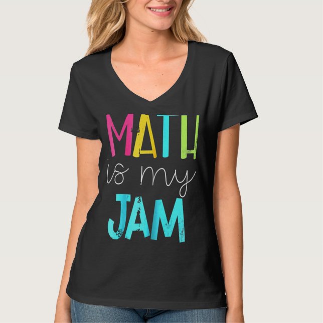 Camiseta Matemáticas es mi matemática matemática (Anverso)