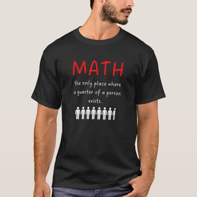 Camiseta Matemáticas, la única frase de lugar: Geometry Tea (Anverso)