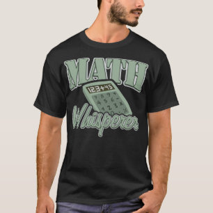 Camiseta Matemáticas Matemáticas de Whisperer