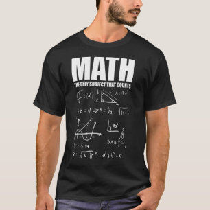 Camiseta Matemáticas Nerd Fun 2