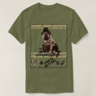 CAMISETA MATEMÁTICAS PARA GRUNTS
