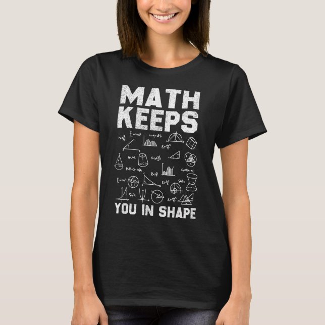 Camiseta Matemáticas Para Maestra Matemática Matemática (Anverso)