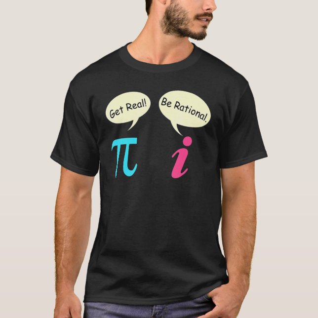 Camiseta Matemáticas que dicen número complejo Pie se hacen (Anverso)